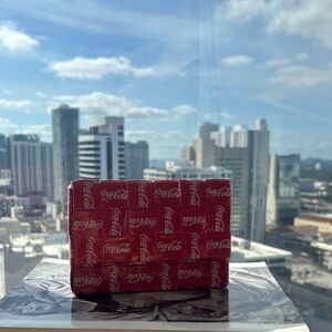 Coca-Cola Vintage Clutch Handmade